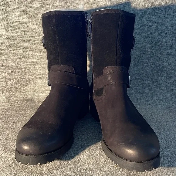 Blondo Val Waterproof Nubuck Lather Boots. NEW - Picture 3 of 10